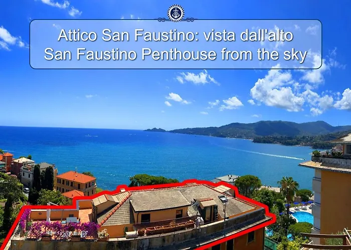 Welcome Riviera - Attico San Faustino 165 Mq Piu 110 Mq Di Terrazza- In Villa 700 ,Vista Mare Strepitosa-100 M Dalla Spiaggia-Parking Esclusivo